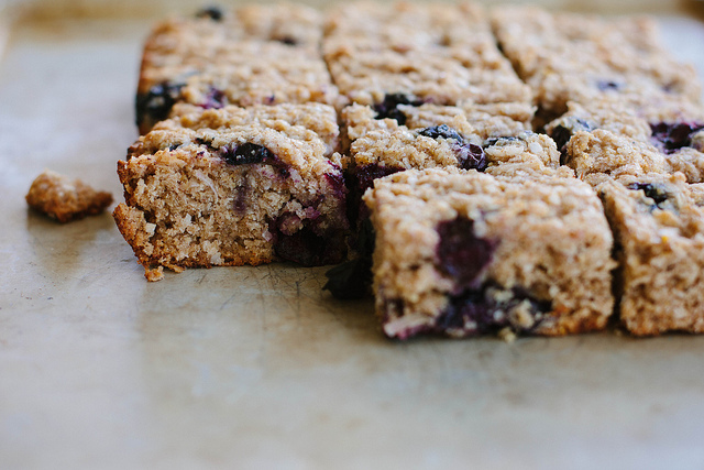 blueberry lemon squares